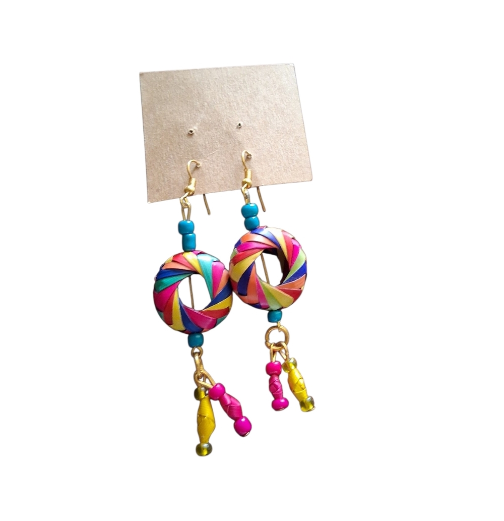 Whimsical Colorful Earrings